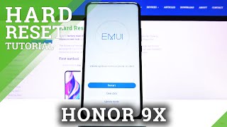 Factory Reset HONOR 9x – Wipe Data  Remove Password [upl. by Asp]