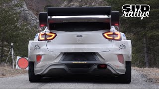 Test WRC Rallye Monte Carlo 2023  Ott Tänak  PierreLouis Loubet Puma Rally1 [upl. by Anovad]