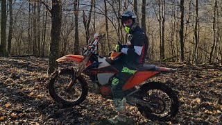 TEST KTM EXC 250 TPI 2020 HARD ENDURO [upl. by Edmea]