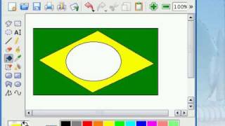 Utilizando o KolourPaint no Linux Educacional 30 [upl. by Yelda28]