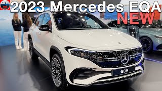 NEW 2023 Mercedes Benz EQA  Visual REVIEW interior exterior [upl. by Alvira]