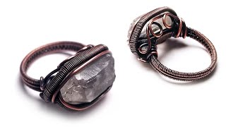 How to oxidize copper wire jewelry  How to patina copper jewelry  Liver of sulfur on copper DIY [upl. by Han55]