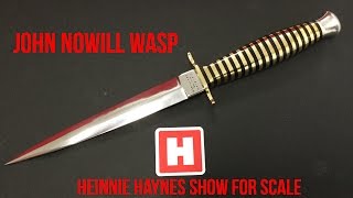 John Nowill Wasp  Heinnie Haynes Show for Scale [upl. by Ancel]