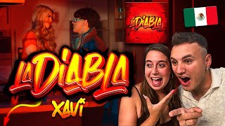 🇪🇸 ESPAÑOLES REACCIONAN a XAVI  LA DIABLA 😱😱🇲🇽 es muy rara su voz [upl. by Odlaniger]