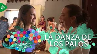 Andalucía de Fiesta  Descubrimos la ancestral ‘danza de los palos’ en la romería de Villablanca [upl. by Ohnuj832]