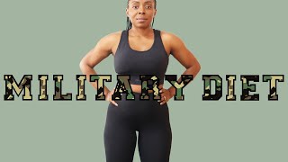 I tried military diet for weight loss plan  3 day results [upl. by Mcclimans]