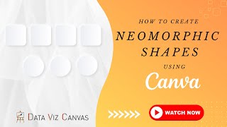 Neomorphic design in Canva [upl. by Nelhsa]