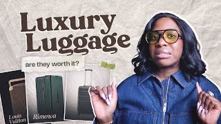 Pack in Style Luxury vs Affordable Travel Luggage  Rimowa Louis Vuitton Goyard amp More [upl. by Ainesy]