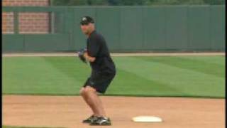 2B Double Play Pivot Drill [upl. by Iolanthe]