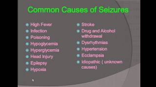 Seizure Management for the EMT Lecture [upl. by Morey]