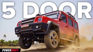 NEW Force Gurkha 5Door Review — Not For Most Humans  PowerDrift [upl. by Haskell]