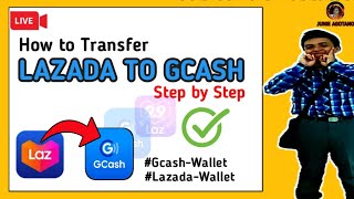 How to transfer Lazada Wallet to Gcash  Step by Step [upl. by Dougall]