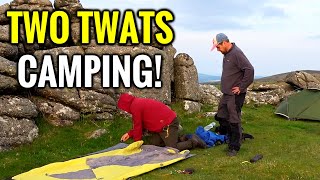 Hilarious WILD CAMPING Adventure On DARTMOOR  Naturehike Vik amp Cloud Up 2 Budget Tents [upl. by Misha]