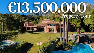 Inside €6990000 New Modern Hilltop Mega Mansion in Marbella Spain  Drumelia Property Tour [upl. by Pratt]