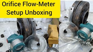 ORIFICE PLATE SETUP UNBOXINGOrifice FlowMeter न्यू Flowmeter के साथ क्या क्या instruments हैं [upl. by Tri]