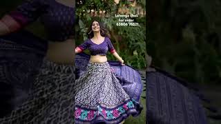 Tussar silk Our lehenga Choli Stitched Blouse Unstitched and dupatta from PS trendy zone [upl. by Theona263]