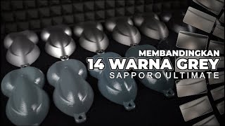 KOMPARASI WARNAWARNA GREY SAPPORO ULTIMATE [upl. by Toiboid911]