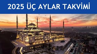 2025 Yılı Üç Aylar Takvimi [upl. by Atinihc426]