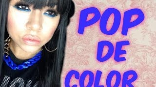 Tutorial de maquillaje Un pop de color  Juancarlos960 [upl. by Tarr580]