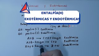 ENTALPÍA DE REACCIÓN EXOTÉRMICAS Y ENDOTÉRMICAS [upl. by Euqinoj]