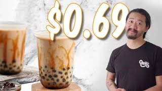 Homemade Bubble Tea Recipe Make Boba From Scratch [upl. by Acimaj]