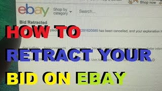 How To Cancel a Bid on eBay as Seller [upl. by Gordon]