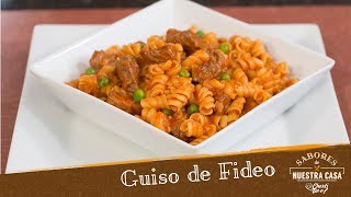 Sabores de Nuestra Casa  Guiso de Fideo  ChortiBeef [upl. by Patience]