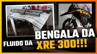 APRENDA FAZER A TROCA DO FLUIDO DA BENGALA DA XRE 300 E COM QUANTOS KM DEVO FAZER [upl. by Yeslehc]