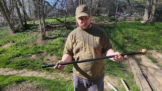 FrancisMcCaffrey5 s Blackthorn Walking Stick McCaffrey Crafts Opening and First Impressions [upl. by Adnarrim472]