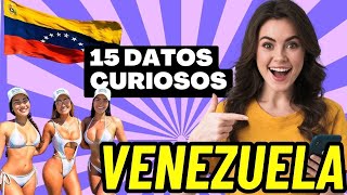 15 datos Curiosos sobre VENEZUELA ❤❤👙👩‍🦰🏄‍♂️ venezuela orinoco catatumbo turismo [upl. by Fidellia]