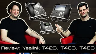 Review Yealink T42G T46G T48G deutsch [upl. by Airotciv]