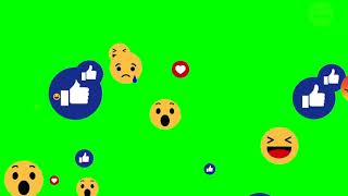 FACEBOOK EMOJI ANIMATED Emotions LIVE [upl. by Rabah]