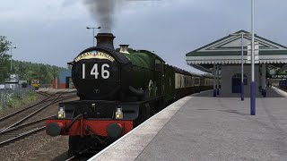 Train Simulator Castle class 7029 The Torbay Express [upl. by Meehahs424]