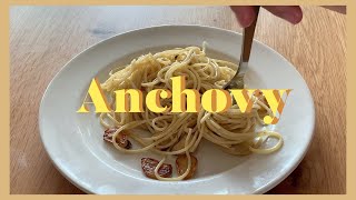 앤쵸비 파스타🐟Anchovy Pasta니스레시피Recipe [upl. by Darrel]