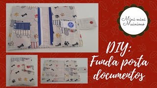 DIY Funda porta documentosmuy fácil [upl. by Gotthelf]