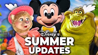 Top 10 NEW Disney Rides Updates amp Changes at Walt Disney World Summer 2024 [upl. by Lucinda]