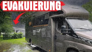 😱☔️ Schlimme Campingtour im Unwetter Gebiet  Camping Wirthshof in Markdorf am Bodensee [upl. by Leirda480]