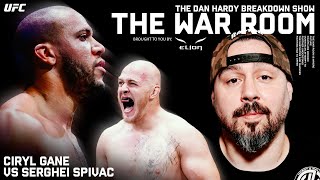 Ciryl Gane vs Serghei Spivac  Dan Hardy Breakdown The War Room Ep 278 [upl. by Lindly]