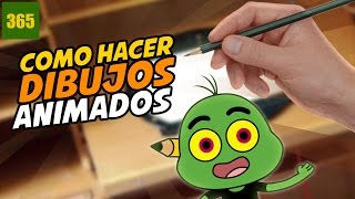 COMO HACER DIBUJOS ANIMADOS  CREA TU PROPIO PROYECTO DE ANIMACION  PARTE 1 [upl. by Nomrej]