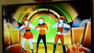 Just Dance 4  Jailhouse Rock Line Dance [upl. by Barry130]