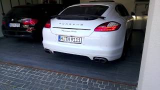 Porsche Panamera Turbo  Start Up and Sound [upl. by Prud184]