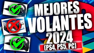 ✅️ MEJORES VOLANTES para CONSOLA PS5 PS4 y PC  GUIA de COMPRA 2024 🔥 [upl. by Issac]