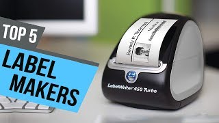 5 Best Label Makers 2019 Reviews [upl. by Nilcaj]