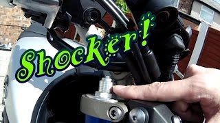 How to setup the Yamaha MT09  FZ09 front suspension [upl. by Maye]