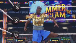 WWE 2K23 Luz Noceda and Anne Boonchuy Vs Loona and Cherry Bomb [upl. by Rollet457]