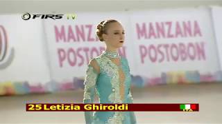 Letizia Ghiroldi campionessa Mondiale 2015 pattinaggio rotelle [upl. by Normi736]