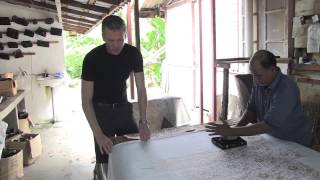 How traditional Malay Batik is made [upl. by Seligmann144]