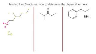 Reading Skeletal Line Structures Organic Chemistry Part 1 [upl. by Ethben596]