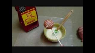 How To Add Stripes to Cake Pops [upl. by Asyla20]