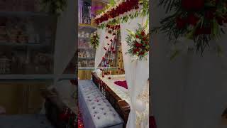 Room Decoration Fresh flowers New design idea Decor Setup flowers decoration wedding eventdecor [upl. by Latsirhc245]